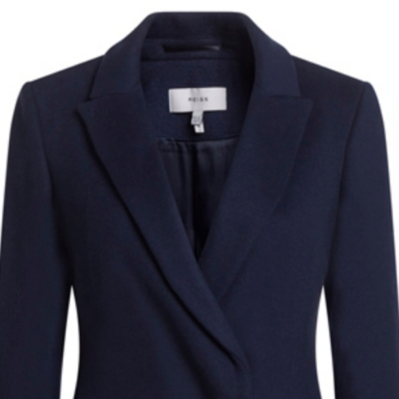 NWT REISS | Elsa Crombie Long Coat - Picture 2 of 9